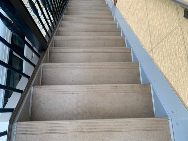 階段清掃