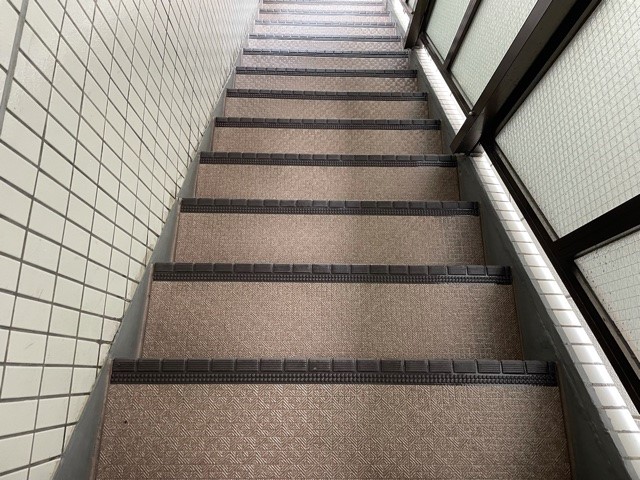 階段清掃